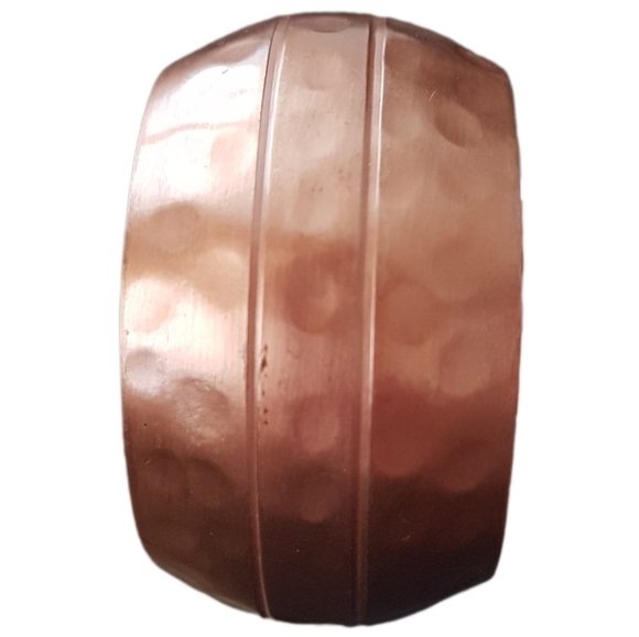 Copper Moscow Mule Design Dinner Napkin Rings (Set of 5) - Picture 5 of 6